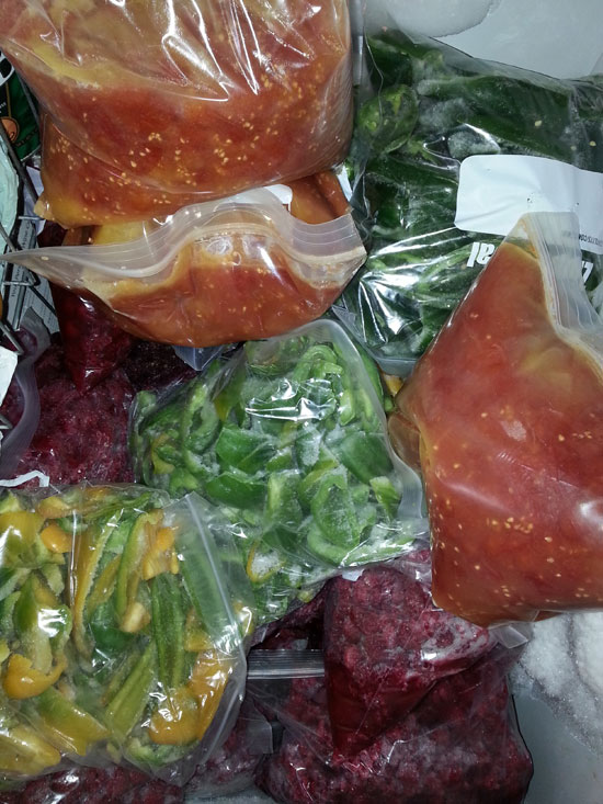 Assortment of Frozen Vegetables