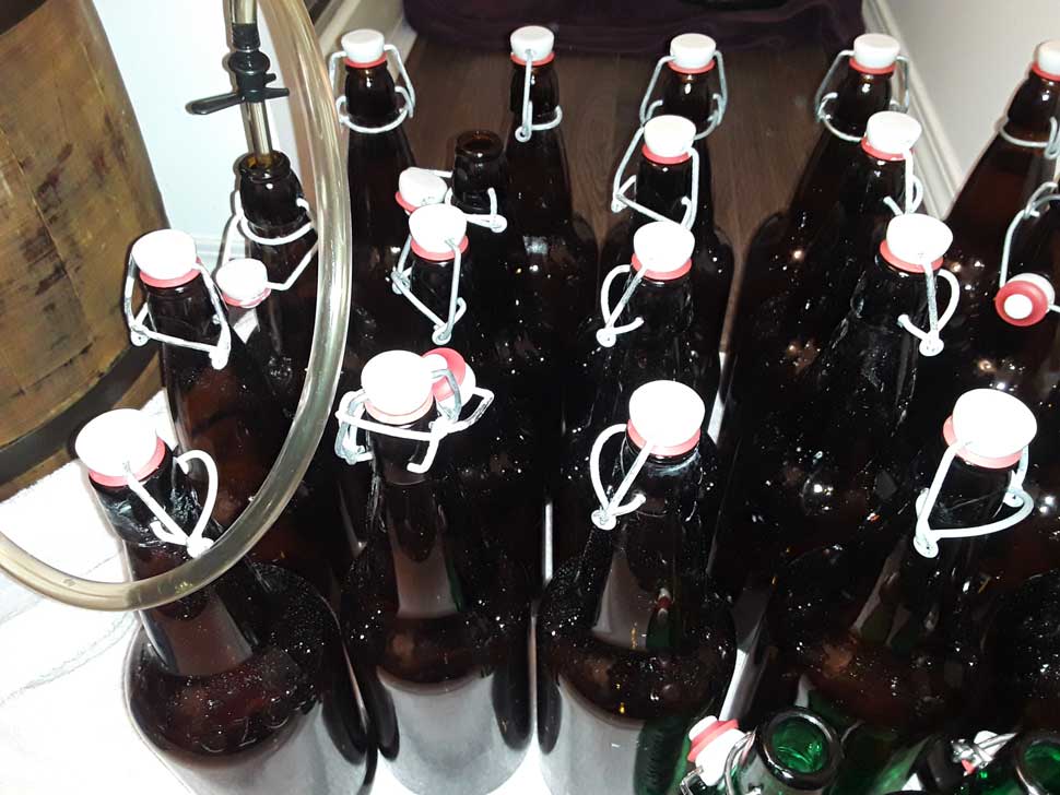 bottling apple cider